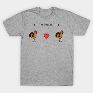 Keep Your Turkeys 2m Apart at Thanksgiving T-Shirt